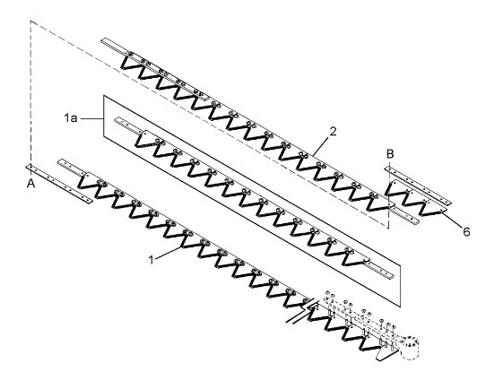 87752686 - Нож жатки